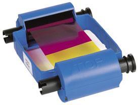 Taśma kolorowa YMCKO, 200 wydruków do drukarek Zebra - 800017-240