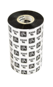 Taśma termotransferowa 110mm/300mb woskowo-żywiczna, kolor czarny, nawinięcie zewnętrzne, tuleja 1'' - 03200BK11030