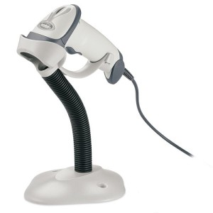 Czytnik Zebra LS2208 komplet podstawka, KABEL USB / 5LAT GWARANCJI / JASNOSZARY