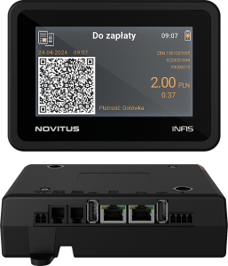 Kasa Fiskalna na parking NOVITUS INFIS 