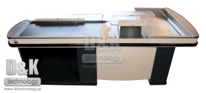 Boks kasowy DK.BK-2640 - jednostanowiskowy, z taśmą