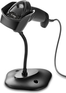 Czytnik kodów kreskowych Zebra 2D Symbol DS2208 czarny/kabel USB/podstawka - DS2208-SR7U2100SGW