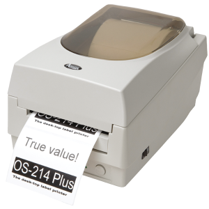 Drukarka etykiet Argox OS-214 Plus termotransferowa/203dpi/USB/LPT/RS232/Gilotyna