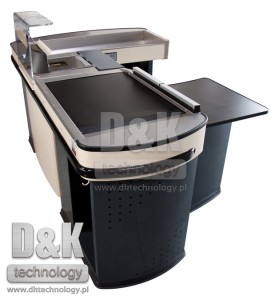 Boks kasowy DK.BK-1960- jednostanowiskowy, z taśmą