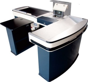 Boks kasowy DK.BK-2060 - jednostanowiskowy, z taśmą