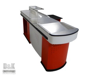 Boks kasowy DK.BKd-2230.bt - jednostanowiskowy, bez taśmy, dostawka