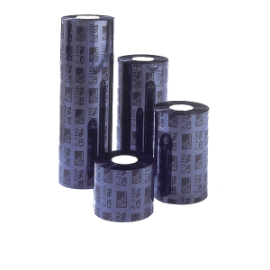 Taśma termotransferowa Zebra 64x74 (64mm/74mb) żywiczna, czarny, nawój zewnętrzny, gilza 0,5'' z nacięciami długa (05095GS06407)