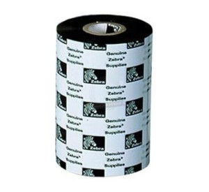 Taśma termotransferowa Zebra 110MM/300MB WOSKOWA, KOLOR CZARNY, NAWINIĘCIE ZEWNĘTRZNE, TULEJA 1''